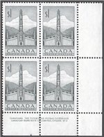 Canada Scott 321 MNH PB LR Pl.2 (A12-4)